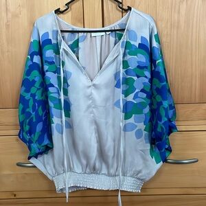 New York and Company colorful blouse